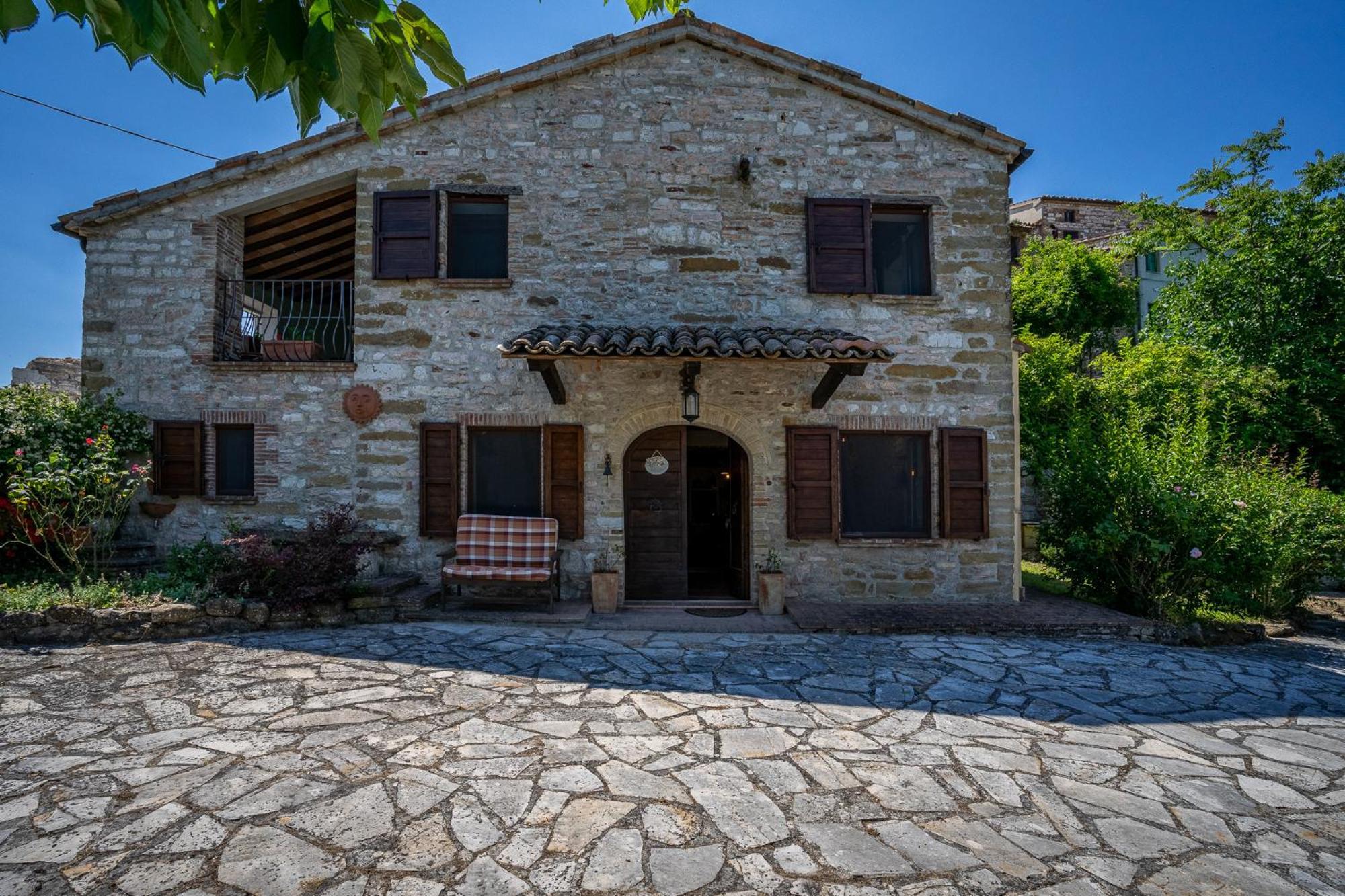 Villa Rustica Le Piagge Sassoferrato Kültér fotó
